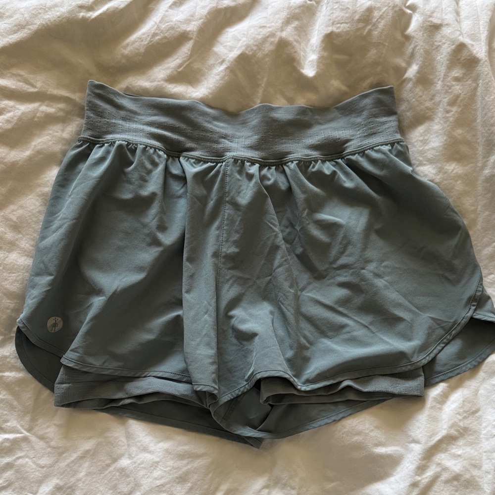 Smartwool Women's dust grey-blue Running Shorts